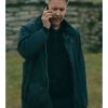 Paddy Considine MobLand 2025 Kevin Harrigan Green Cotton Jacket