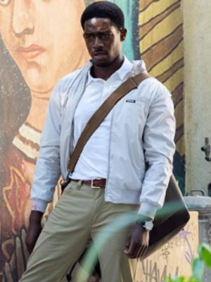 Snowfall S05 Franklin Saint White Cotton Jacket