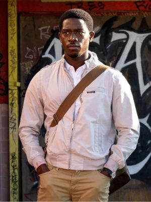 Snowfall S05 Franklin Saint White Cotton Jacket