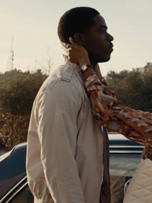 Snowfall S05 Franklin Saint White Cotton Jacket
