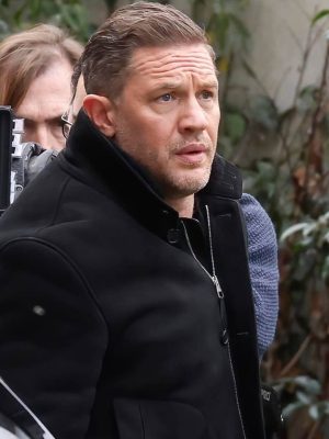 Tom Hardy MobLand S01 Harry Da Souza Black Jacket