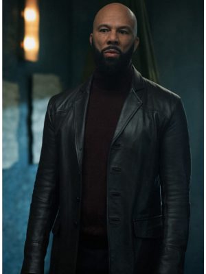 Robert Sims Silo S02 Black Leather Blazer