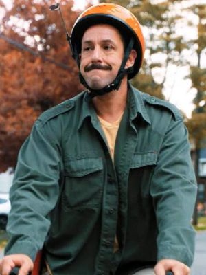 Adam Sandler Hubie Halloween Green Cotton Jacket