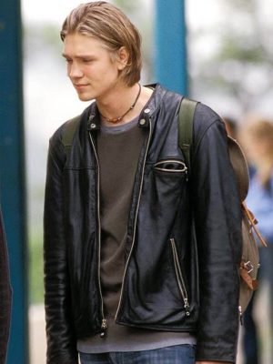 Chad Michael Murray Freakier Friday Black Leather Jacket