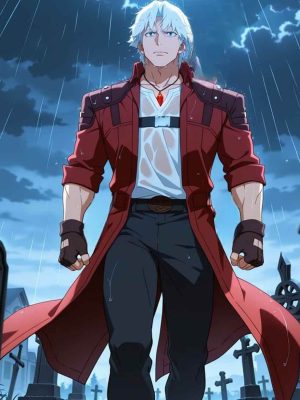 Dante Devil May Cry 2025 Red Trench Coat