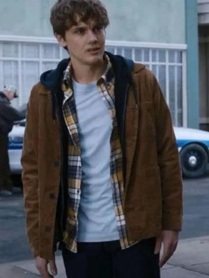 Hunter Doohan Wednesday Tyler Galpin Brown Jacket