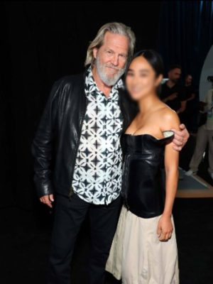 Jeff Bridges Tron 3 Premiere Black Leather Jacket