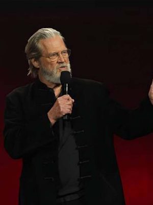 Jeff Bridges Tron 3 Premiere Black Velvet Jacket