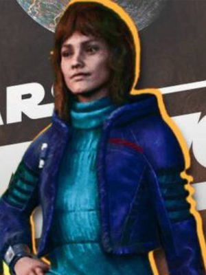 Kay Vess Star Wars Outlaws Disruptor Leather Jacket