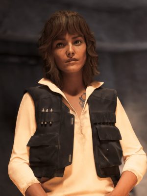 Kay Vess Star Wars Outlaws Kessel Runner Black Jacket Outfit