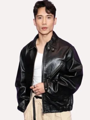 Manny Jacinto Freakier Friday 2025 Black Leather Jacket