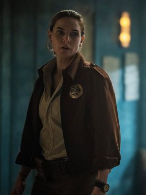 Rebecca Ferguson Silo S01 Brown Cotton Jacket