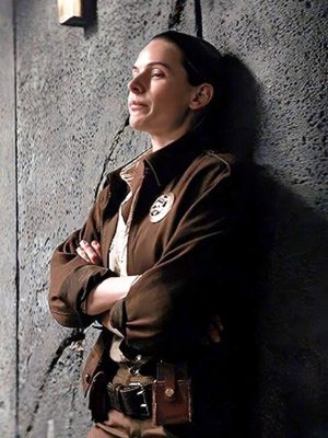 Rebecca Ferguson Silo S01 Brown Cotton Jacket