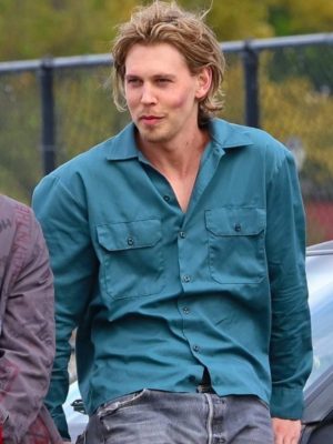 Austin Butler Caught Stealing 2025 Green Shirt