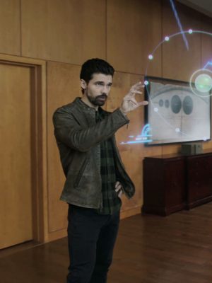 Steven Strait The Expanse Brown Leather Jacket