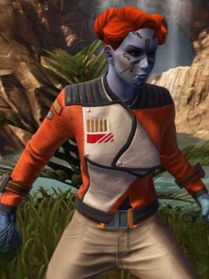 SWTOR Galactic Season 9 Ascendant Admiral Leather Jacket