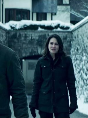 The Expanse Nadine Nicole Black Cotton Jacket