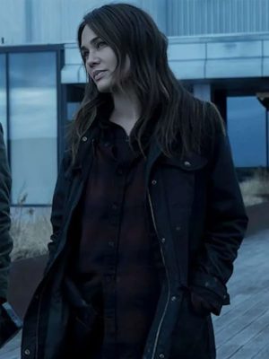 The Expanse Nadine Nicole Black Cotton Jacket