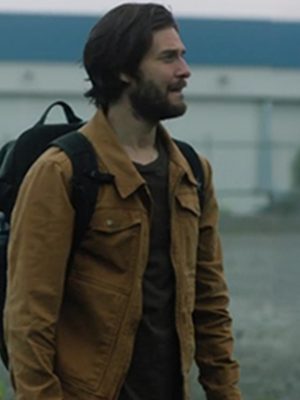 Tim Jamieson The Institute Ben Barnes Brown Cotton Jacket