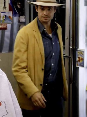 Timothy Olyphant Justified Raylan Givens Leather Jacket