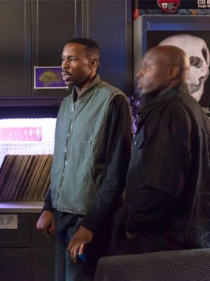 Wood Harris Justified S05 Green Vest
