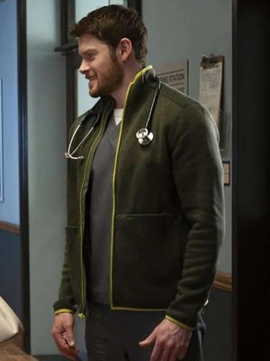 Alex MacNicoll Brilliant Minds Green Jacket