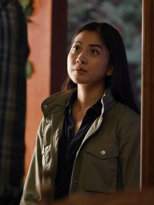 Alina Park The Blacklist Green Jacket