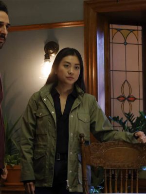 Alina Park The Blacklist Green Jacket