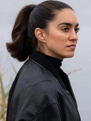 Barbara Havers Lynley S01 Black Leather Jacket