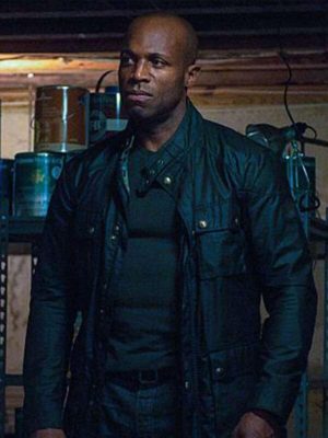 Billy Brown Hostages 2025 Black Jacket