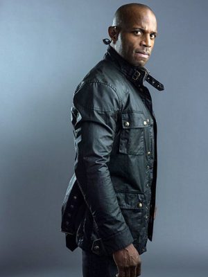 Billy Brown Hostages 2025 Black Jacket