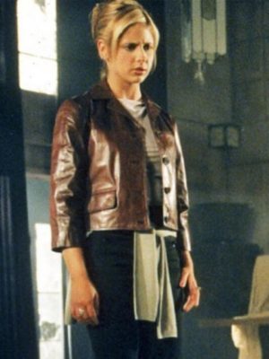 Buffy The Vampire Slayer Sarah Michelle Gellar Leather Jacket