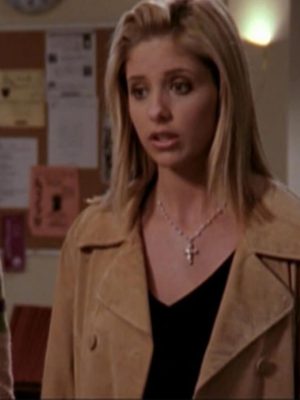 Buffy the Vampire Slayer Sarah Michelle Gellar Suede Coat