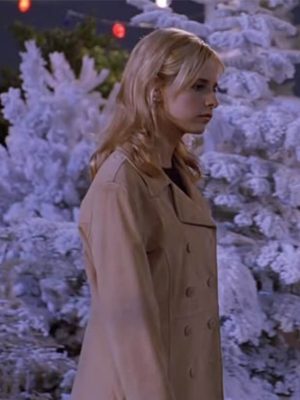 Buffy the Vampire Slayer Sarah Michelle Gellar Suede Coat