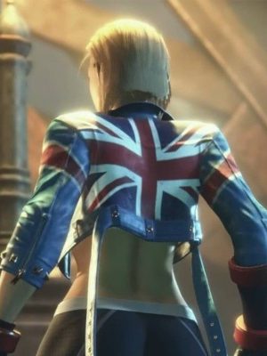 Cammy Street Fighter 6 Blue Cropped Jacket