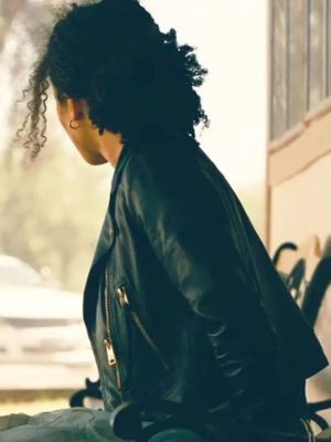 Chase Infiniti One Battle After Another Leather Jacket