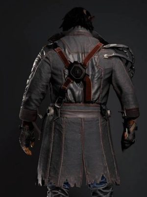 Cyberpunk 2077 Placide Leather Trench Coat