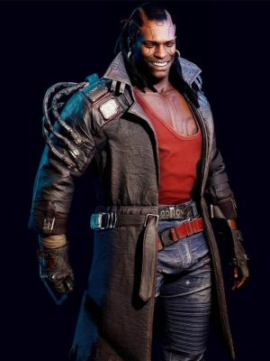 Cyberpunk 2077 Placide Leather Trench Coat