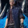 Devil May Cry 5 Nero Blue Trench Coat
