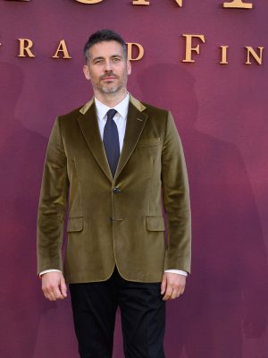 Downton Abbey Robert James Collier Olive Green Blazer