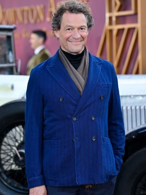 Downton Abbey: The Grand Finale Dominic West Blue Blazer