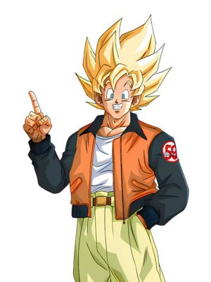 Dragon Ball Z 59 Goku Leather Jacket Outfit