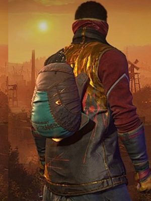 Dying Light 2 Aiden Black Leather Vest