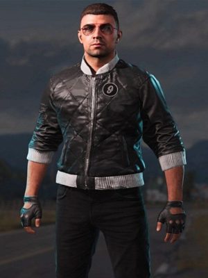 Far Cry 5 Viper Black Bomber Leather Jacket