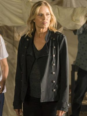 Fear the Walking Dead Madison Clark Black Cotton Jacket