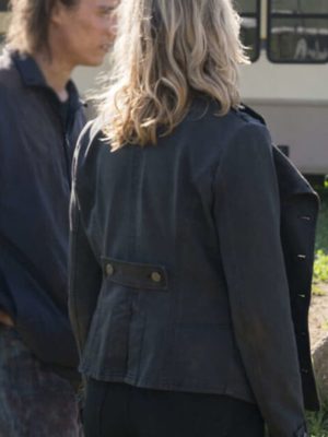 Fear the Walking Dead Madison Clark Black Cotton Jacket