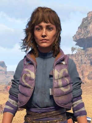 Star Wars Outlaws Kay Vess Raider Purple Leather Jacket