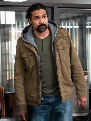 Law & Order SVU S26 Paul Gomez Brown Jacket