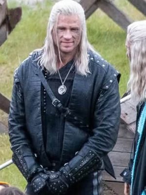 Liam Hemsworth The Witcher S04 Geralt Leather Jacket