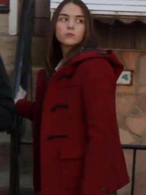 Lili Reinhart Law and Order SVU Red Wool Coat